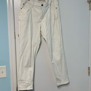 Faded glory off white jeans